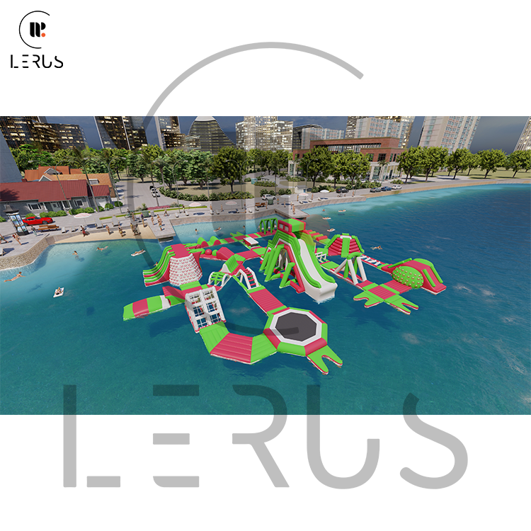 Pogled iz zraka na projekt New York uz plažu s urbanim okruženjem u pozadini.